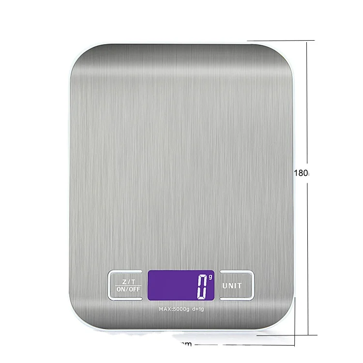5 кг/10 кг электронные пищевые Многофункциональные кухонные весы хорошего качества из нержавеющей стали