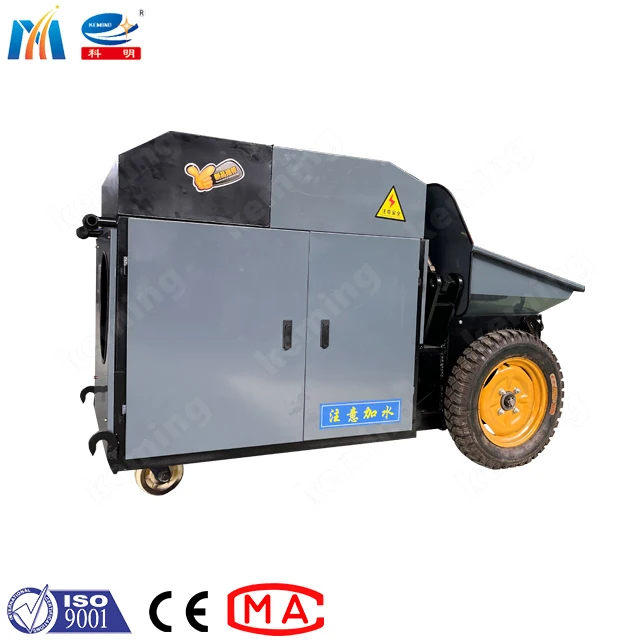 380v Concrete Pumps mini concrete 19 mm aggregate conveying for small construction site