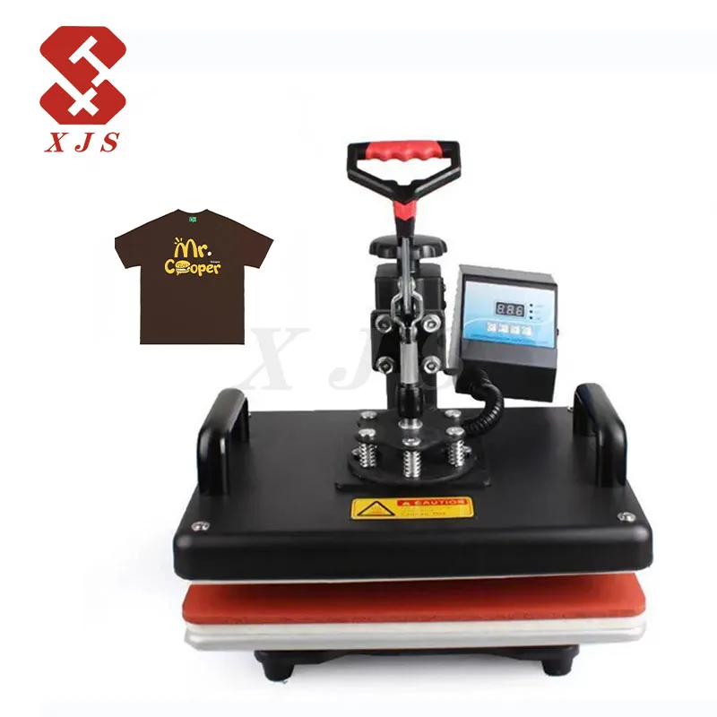 38*38CM double display Advanced New 15 In 1 Combo Sublimation Heat Press Machine For Mug/Hat/Tshirt/Slate Rock/MDF