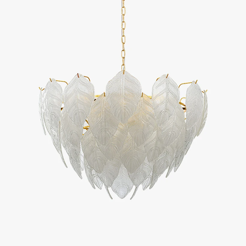 light luxury decorative metal and  glass chandelier for shop bedroom and hotel