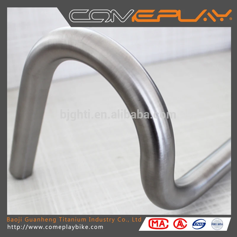 titanium alloy handlebar bend handlebar road bike handlebar