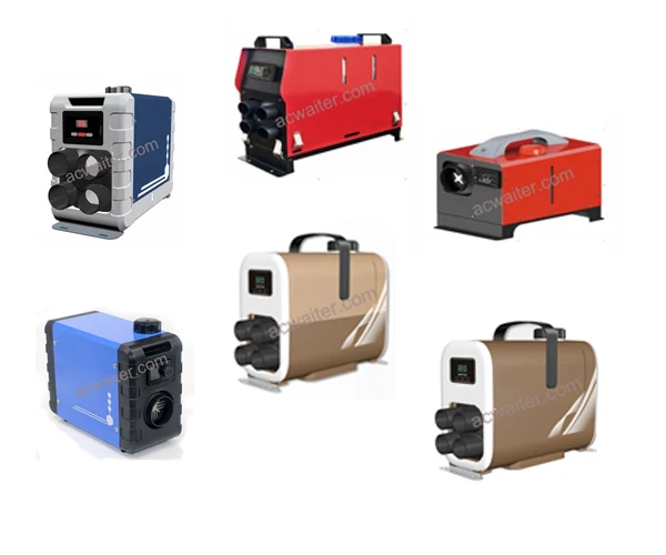 2KW 3KW 5KW All-in-one Diesel water heater parking air heater 12V 24V