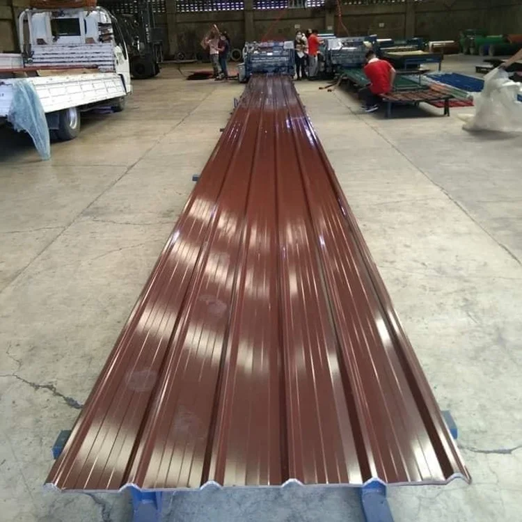 Alta Calidad Z150 Z275 Chapado En Zinc 0.35 Mm 0.55 Mm Panel De Techo Metal Galvanizado Panel De Techo De Zinc Corrugado