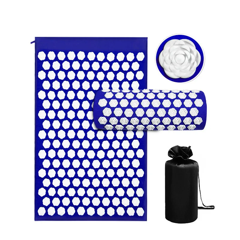 2021 New Item Hot selling Acupressure Mat and Pillow Set acupuncture mat for yoga body massage
