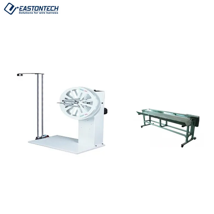 EW-8040 Fully Automatic electric wire cutting stripping and terminal crimping machine four wire joint connect machine