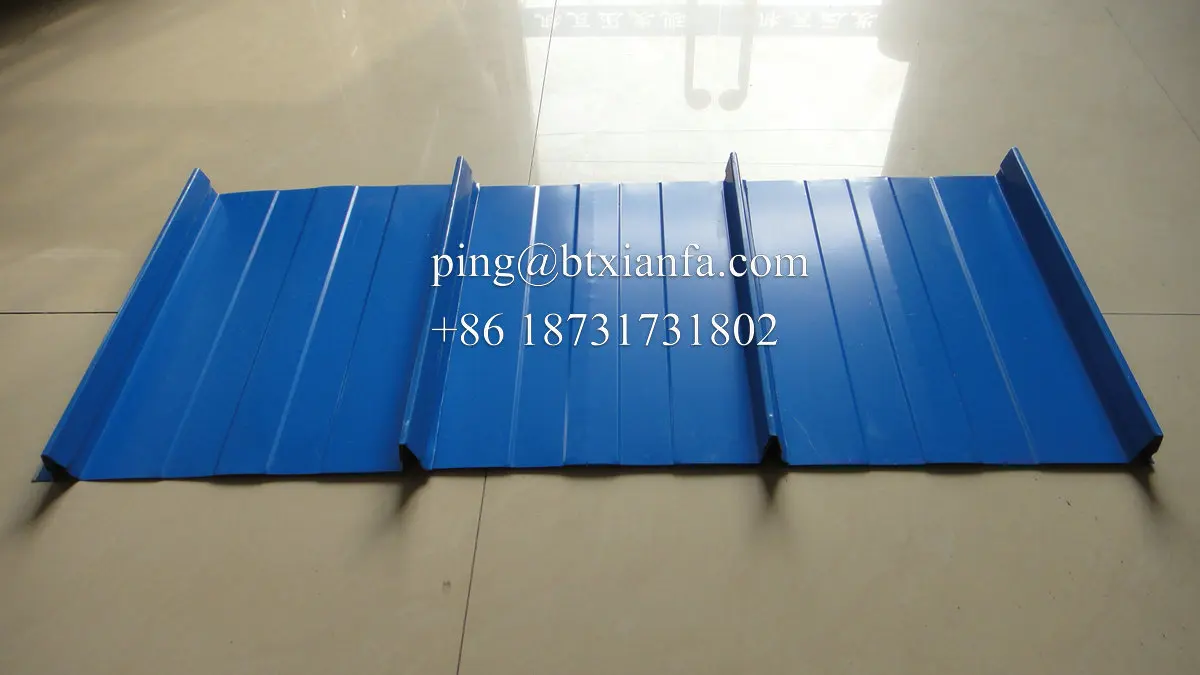standing seam metal roofing panel self lock roll forming machine