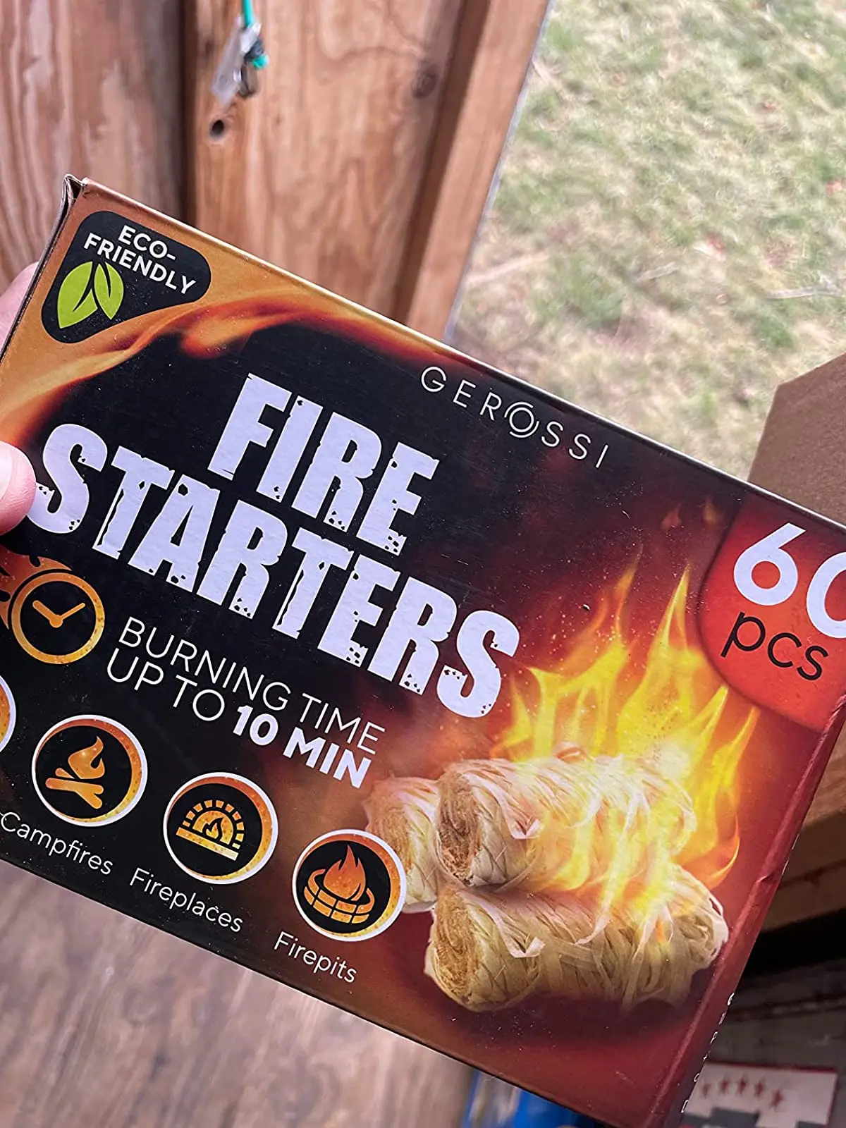 Camping BBQ Fire Starter Grill Fireplace Wood & Pellet Stove Tumbleweed Firestarters Wood Natural Charcoal Fire Starter