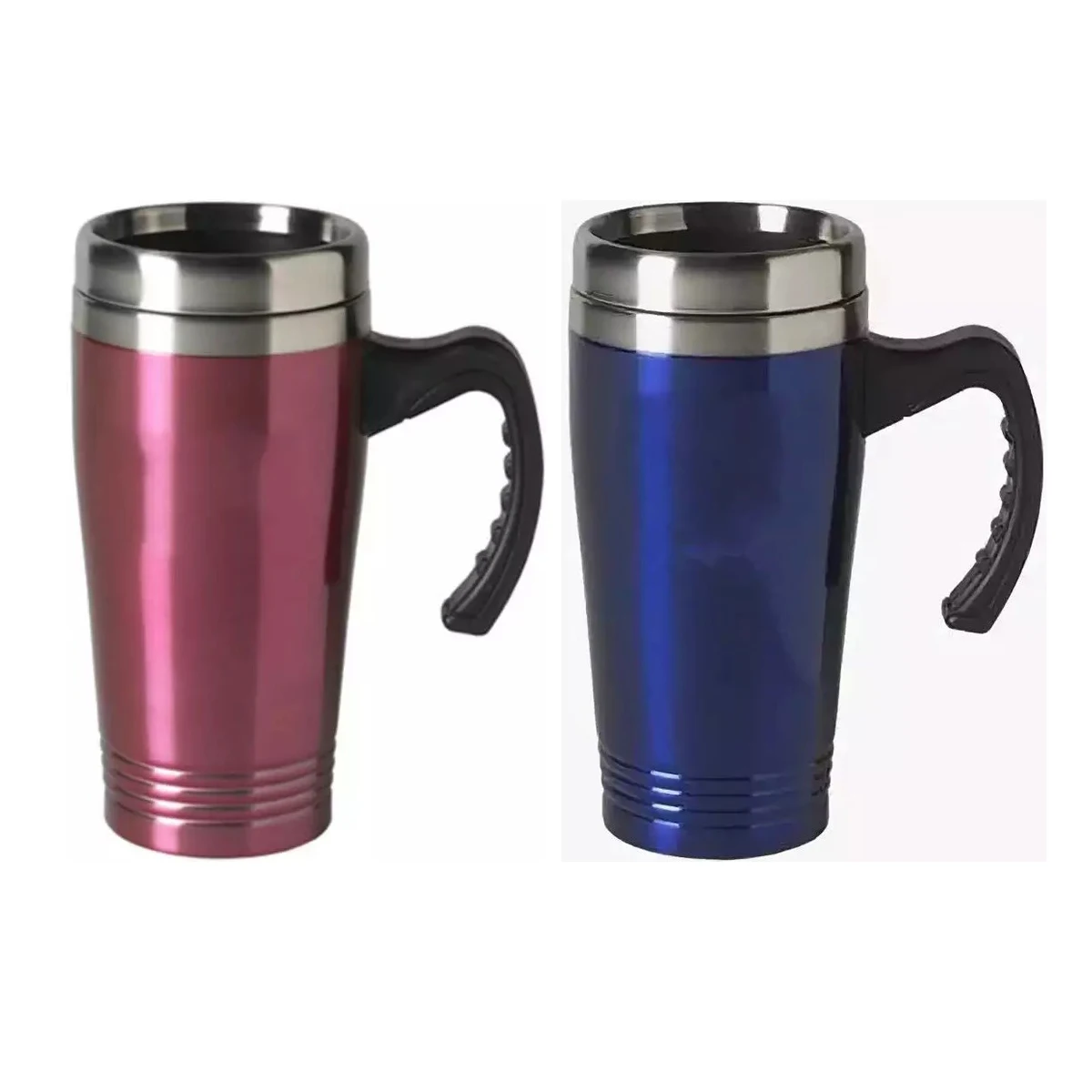 500ML High Quality Stainless Steel Thermos Cup Coffee Beer Thermos Mug With Handle double wall