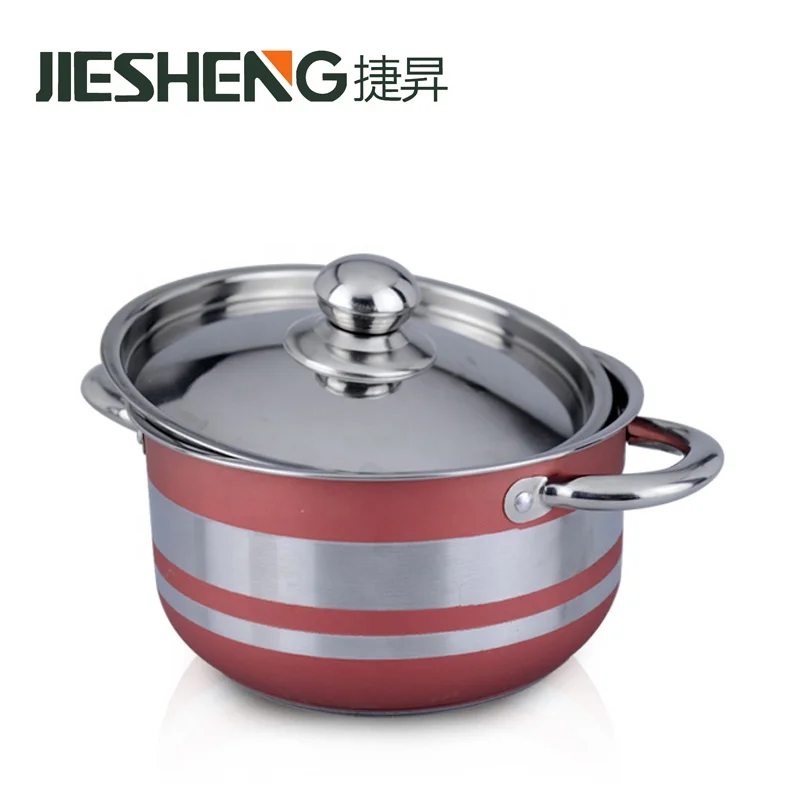 
Kitchen Equipment Set Cooking Pot Stainless Steel 8Pcs Cookware Set 