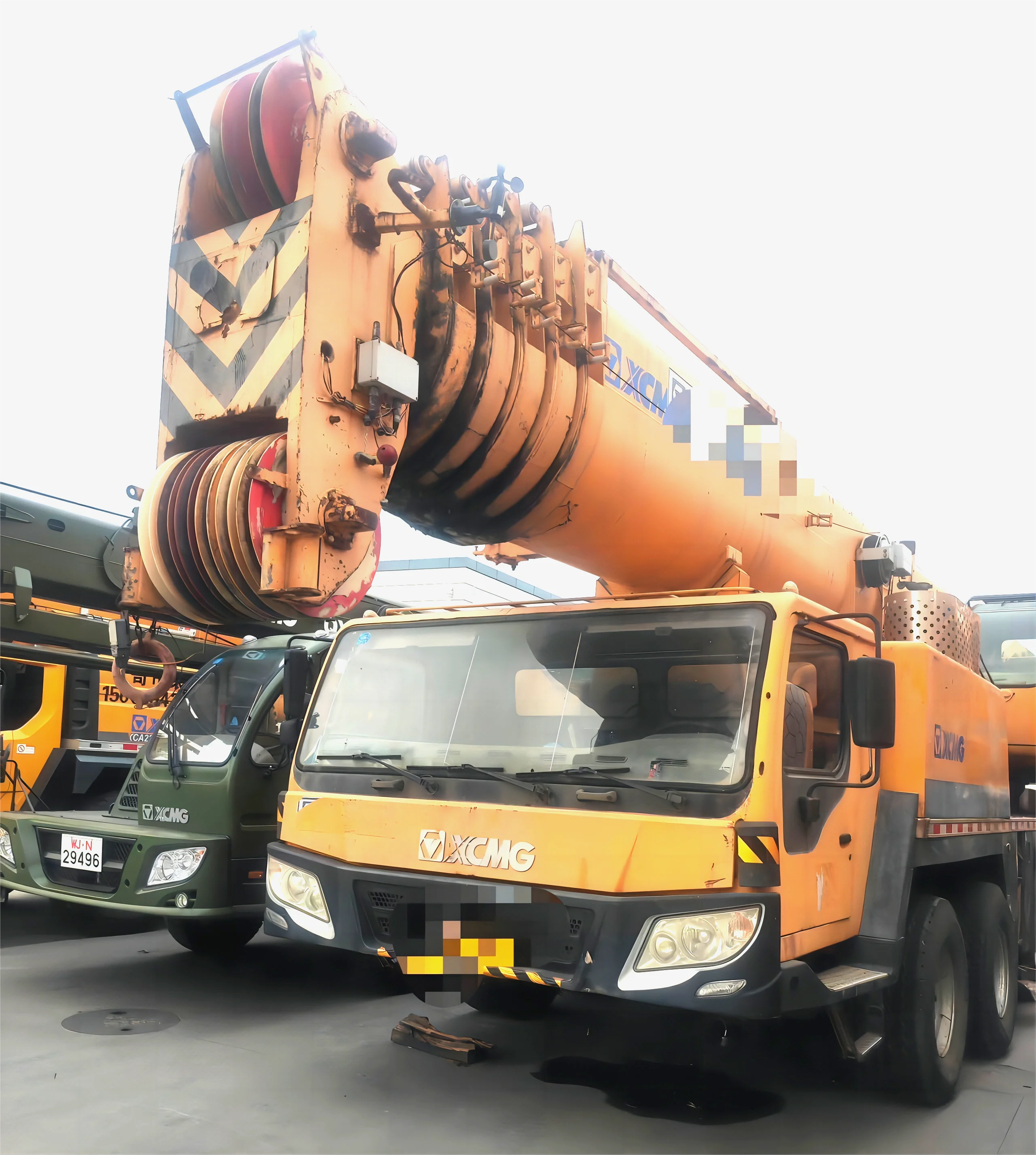 XCMG official crane truck used 130ton truck mobil crane QY130K for sale