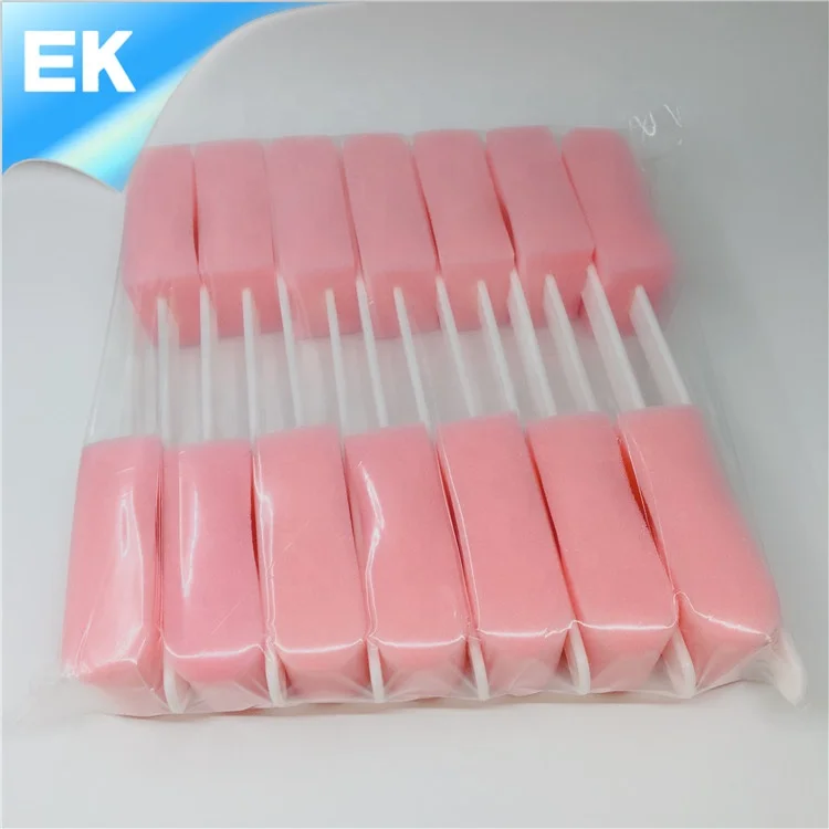High Quality Medical Disposable Sponge Cleaning Stick OEM Medical Polymer Materials & Products General Medical Supplies EO Gas \