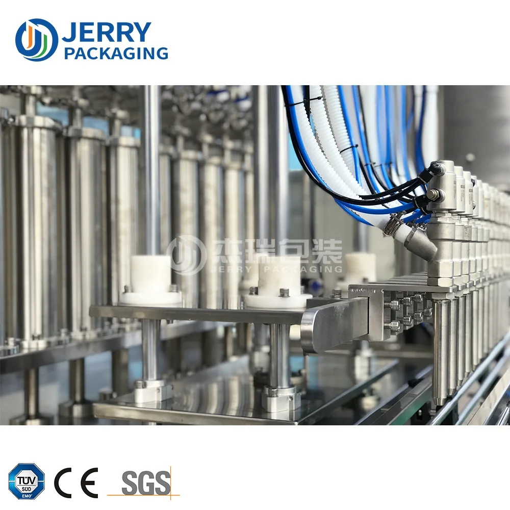 Full Automatic Linear Bottle Liquid Food Palm Vegetable Sunflower Olive Cooking Edible Oil Filling Machinery