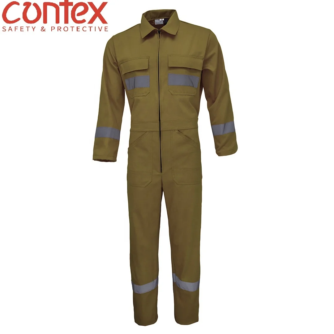 
Workwear WW Flame Retardant Flame Resistant FR Anti-Static High Visibility Hivis Protective Safety Overall Coverall 