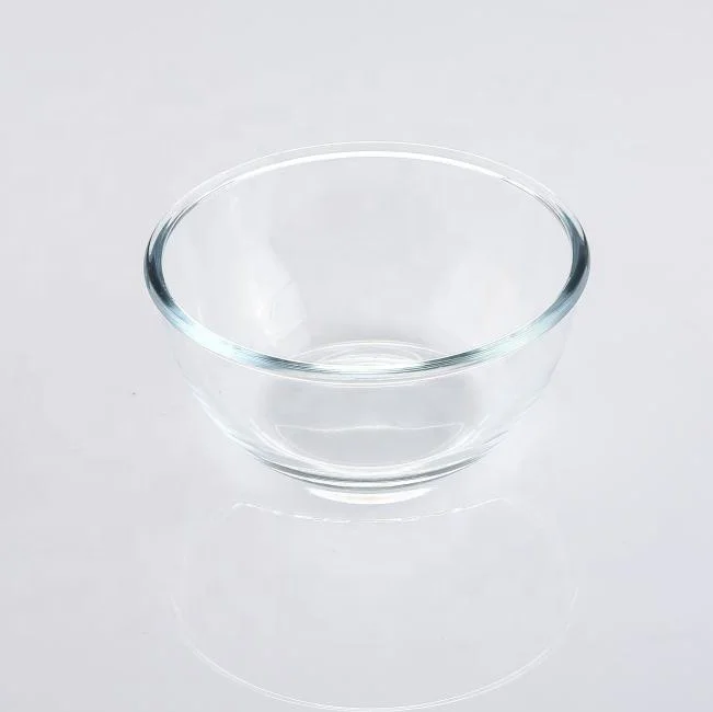 High quality borosilicate glass salad bowl