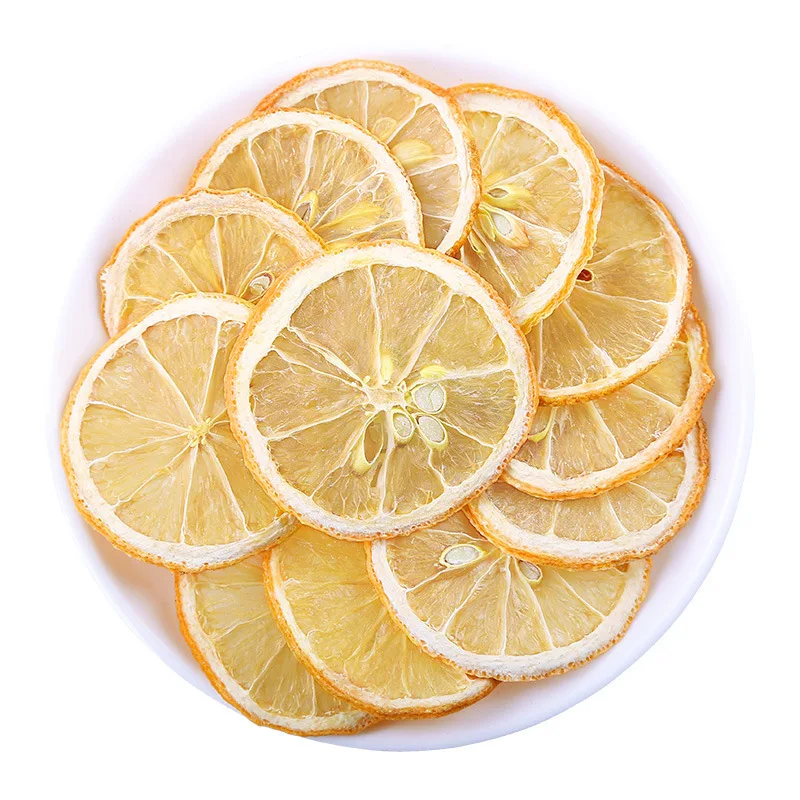 Qingchun Dried Fruit On Season Yellow Dried Lemon Slices Office Leisure Food Leisure Pure Snack Citrus