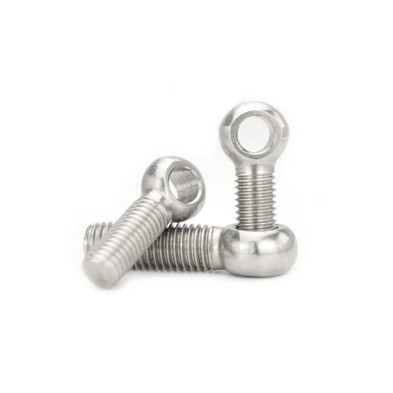 DIN444 stainless steel eye bolt fish eyes bolts with hole