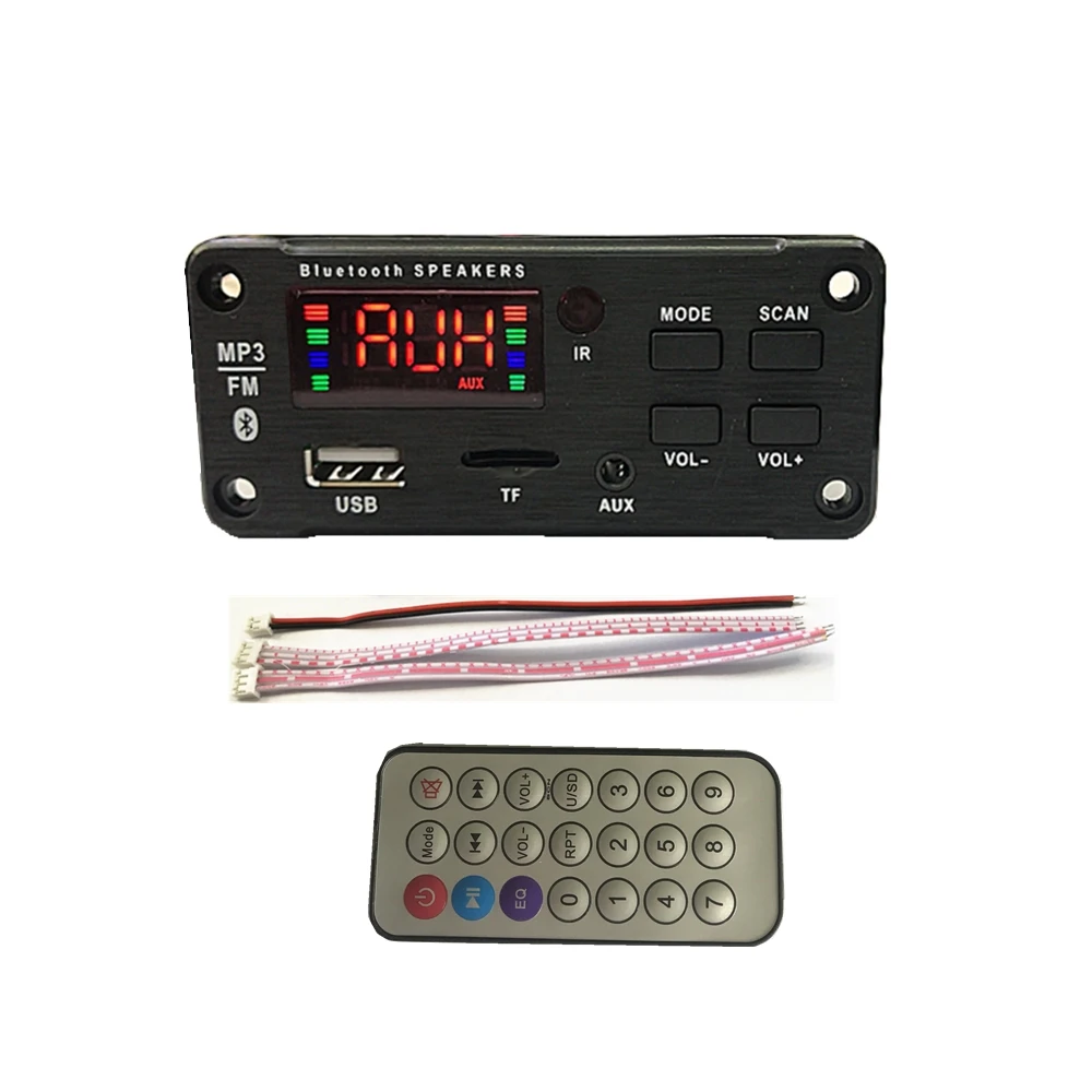  JK6893 цветной дисплей FM USB bluetooth плата аудио Радио mp3 плеер
