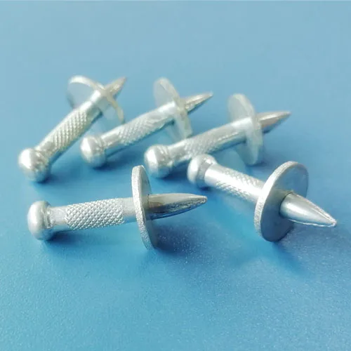 Shooting Fasteners Smooth ISO Galvanized Concrete Nail DX2/PT-450 Fastening Tool Concrete and Steel,wood to Concrete RED HIT