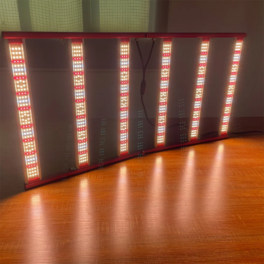  6 Bars Aluminum 320W Grow Light LED for Growing Indoor