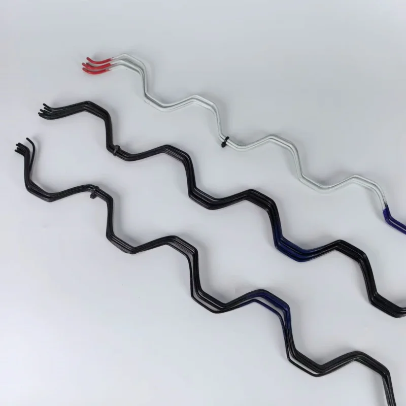 zigzag greenhouse accessories 2.0mm spring used for locking film plastic coating steel wiggle wire