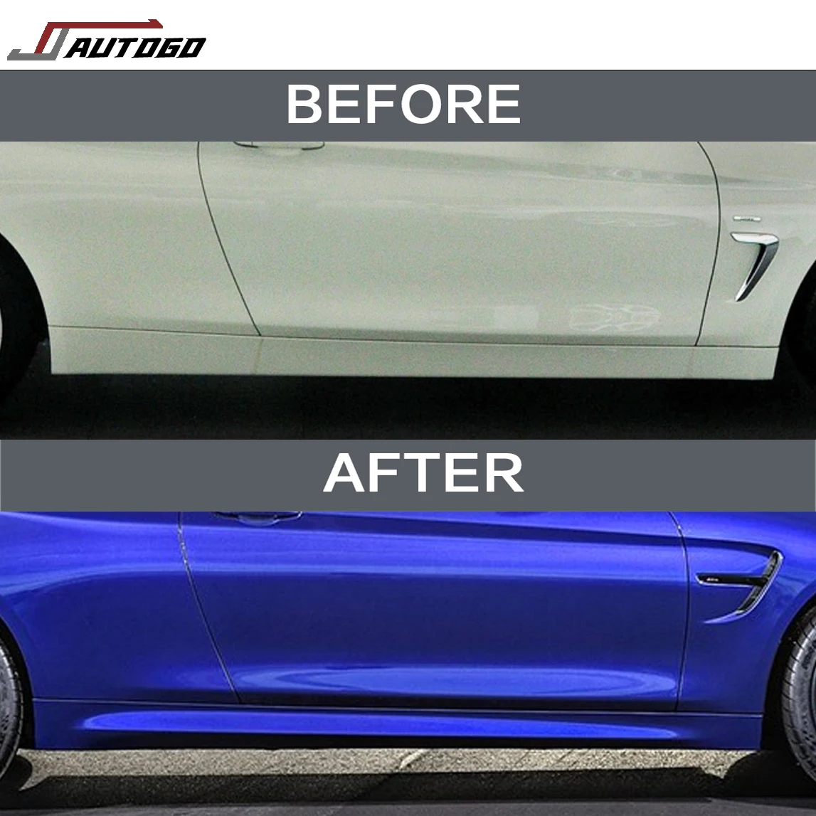 Auto Facelift Refit Body Kit For BMW 4 Series F32 F36 2013-2020 Update to Racing M4 Style Front+Rear Bumper+Grille+Side Skirt