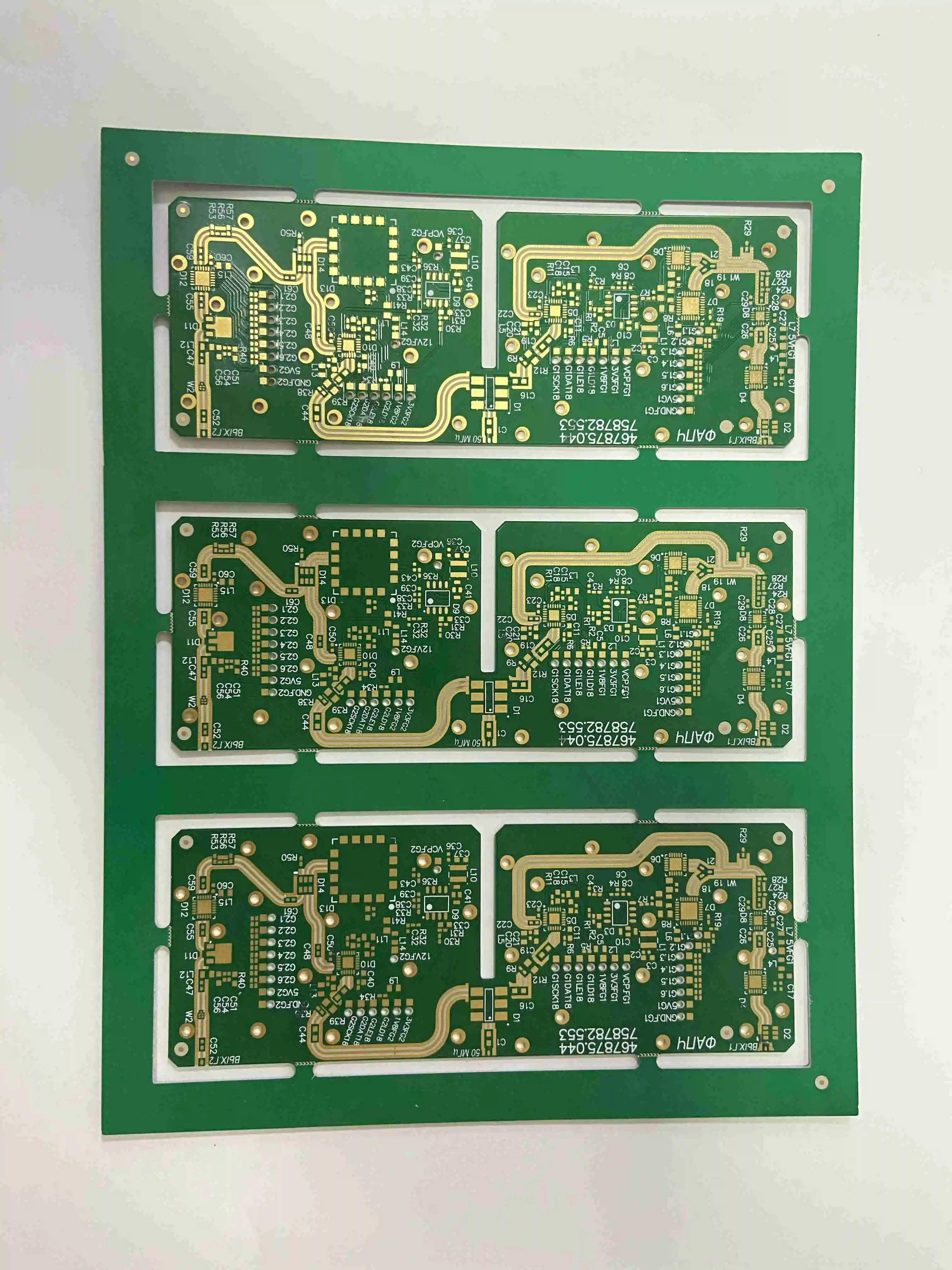 Professional Manufacturer Custom MCB PCB Resin pluggin 0.2mm holes high TG FR4 gold-finger PCB