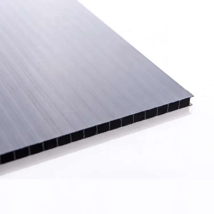 High Quality 6mm 8mm 12mm chamber polycarbonate celular sheet Twin Wall Hollow Colored Lexan Polycarbonate Sheet