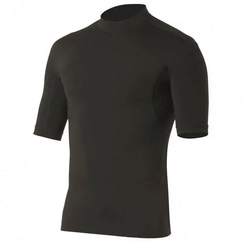 Lycra Neoprene Stretch Top Mens Sports Divers Clothes Custom Logo Diving Tshirts Plus Sizes Wetsuits Tops Men And Women