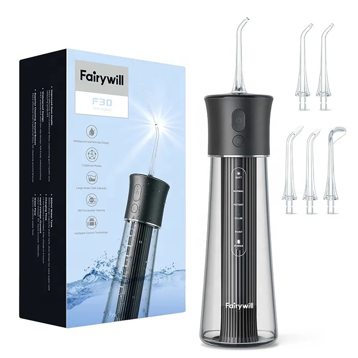 Fairywill FW F30 2022 2023 новый оптовый Стоматологический Ирригатор для полости рта ирригатор букальный