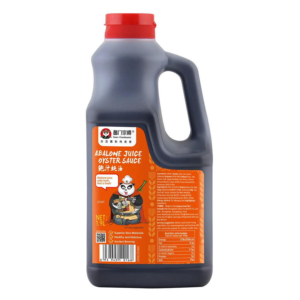 6kg Hoisin Sauce Wholesale for Restaurants Flavor Cuisine Food with Factory Price Premium Fresh Sea Oyster Sauce