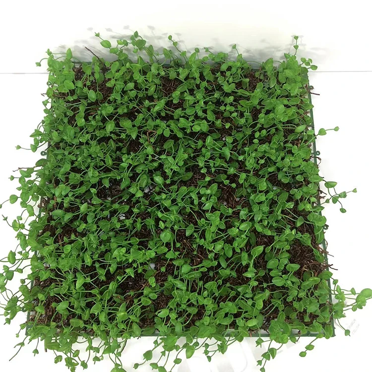 EG-G077 2023 New Idea Plastic Grass Hanging Plant For Indoor Plants Backdrop Decor