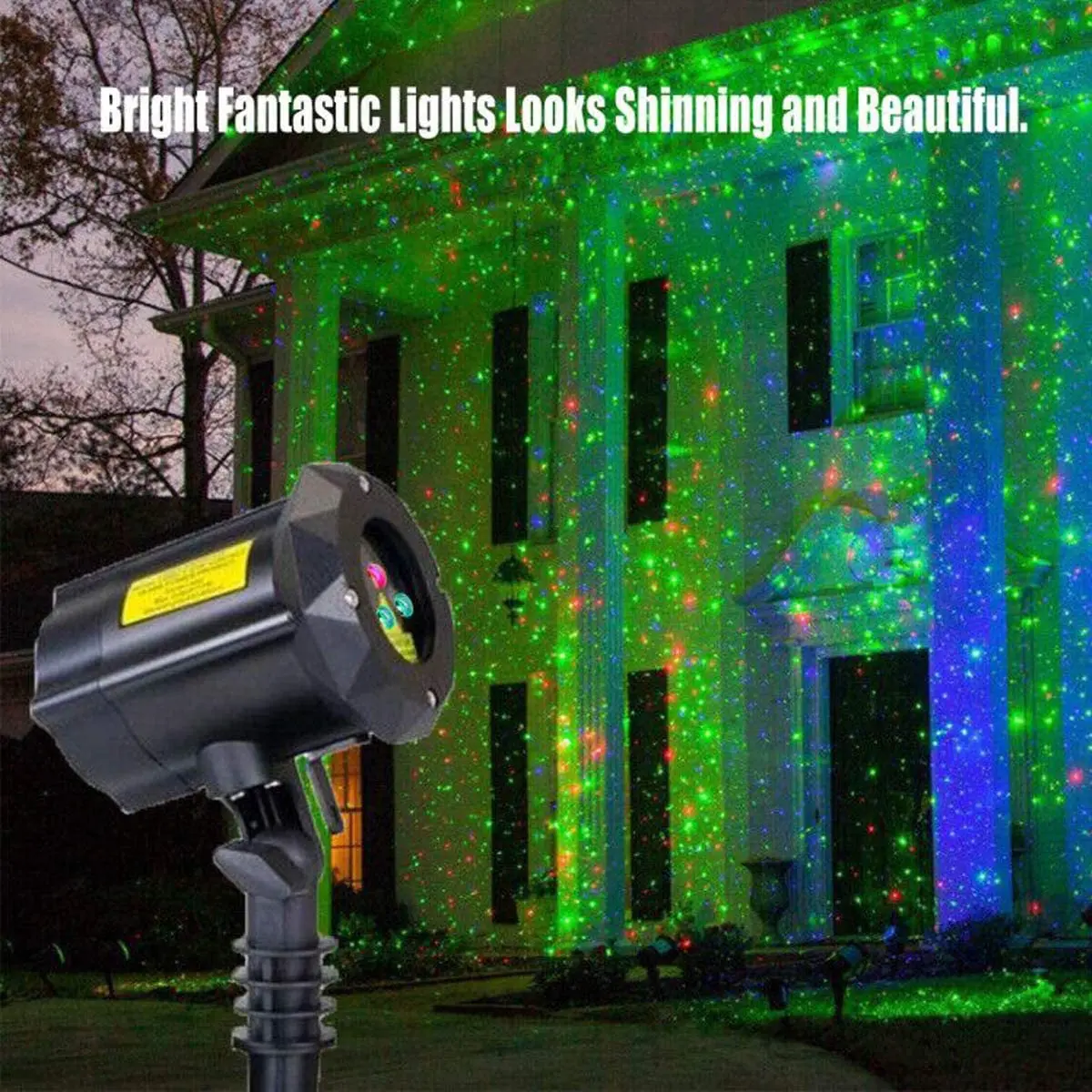 2023 Garden Laser Christmas lights firefly holiday decoration light smart outdoor lights RGB star projector X-33P-B