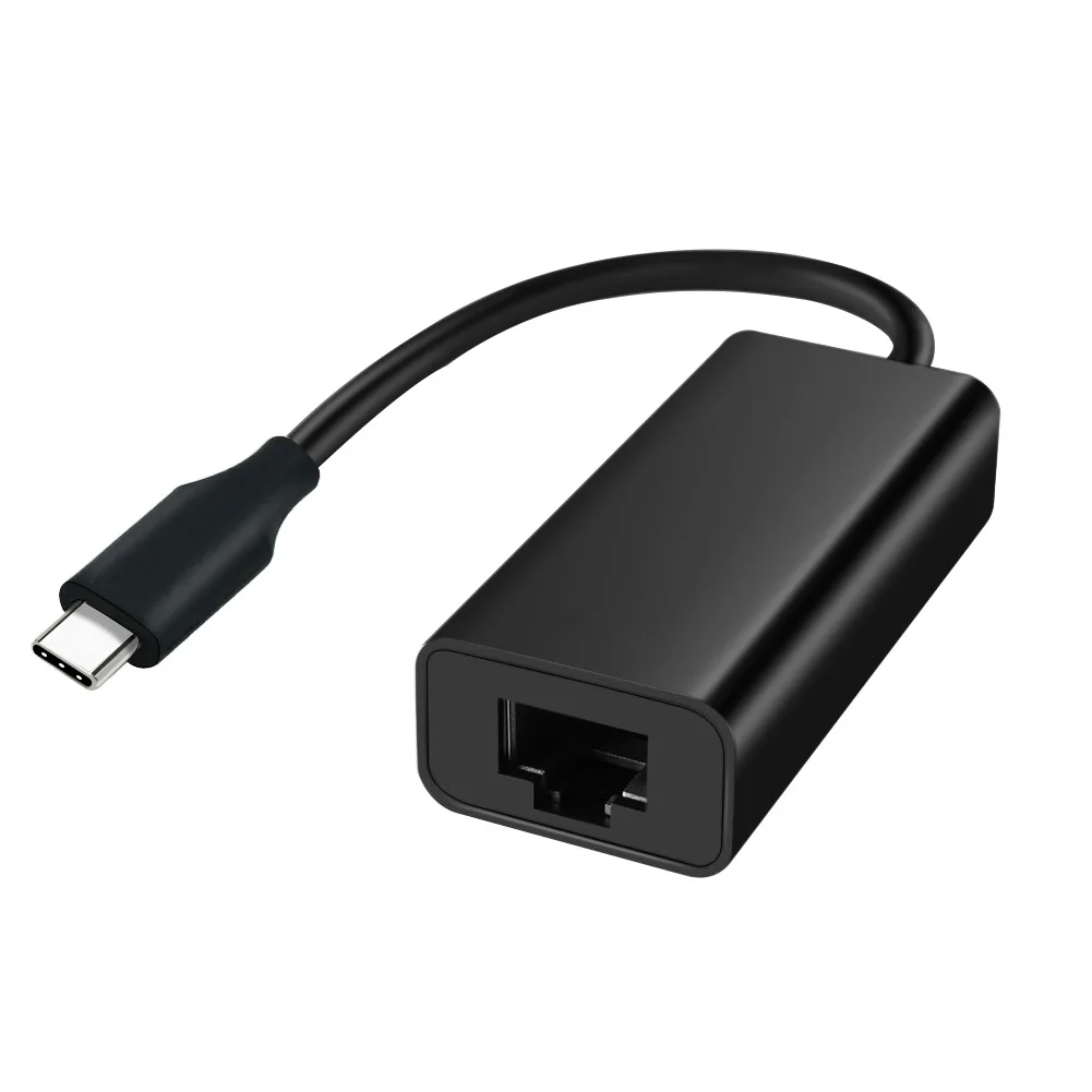 
USB-C 3.1 Type C to RJ45 Ethernet LAN Network Adapter 
