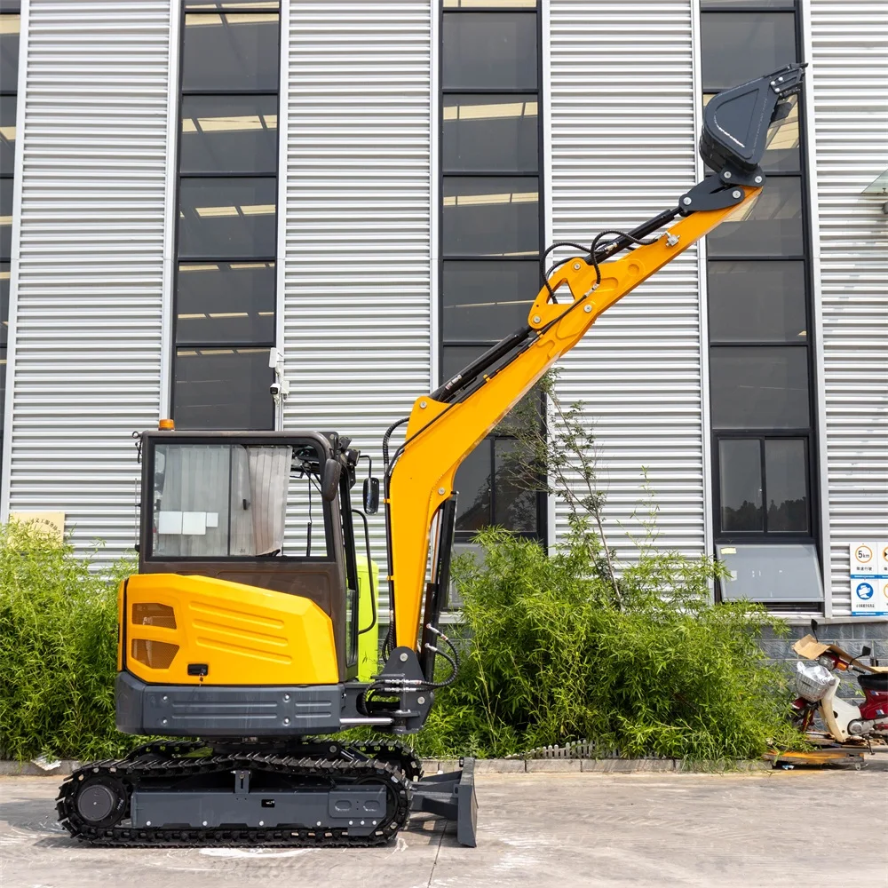 Excavator Supplier Crawler Digger Farm Excavator Machine New Mini Bagger KUB0TA Engine Construction Digger Machine