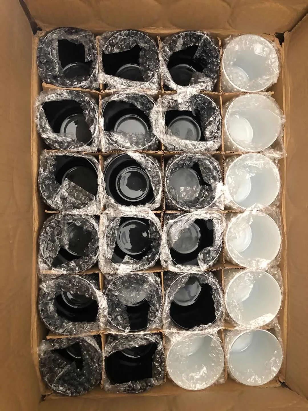 10oz 315ml ready to ship wholesale frosted white color glass candle jar luxury holders in bulk with bamboo cork lid