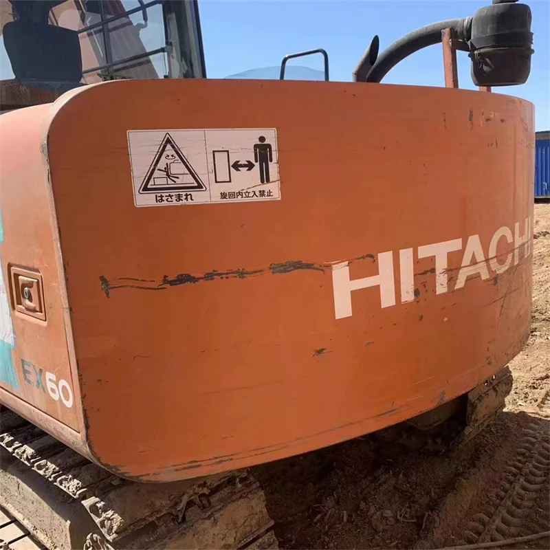 HITACHI60-3 высококачественный подержанный экскаватор очень функциональный доступный и популярный