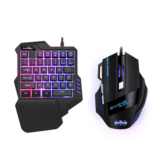 OEM one-handed gaming waterproof mechanical keyboard suitable for Xbox Ps5 PS4 keyboard mouse combo for mobile phone