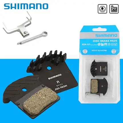 Велосипедные тормозные колодки Shimano B01S/J02A/J04C/J03A полуметаллические масляные дисковые для
