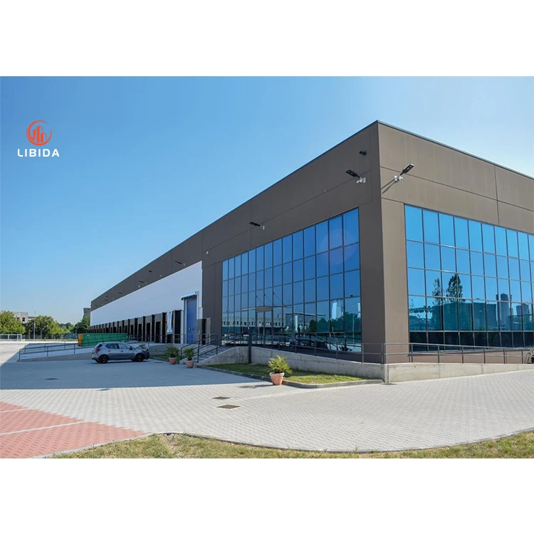 Steel Structure Large Span Metal Building Material Construction For Warehouse Workshop Hangar Garage Aircraft