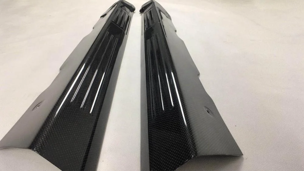 
Door Sills Step Plates Kick Panel Trim For Ferrari F430 
