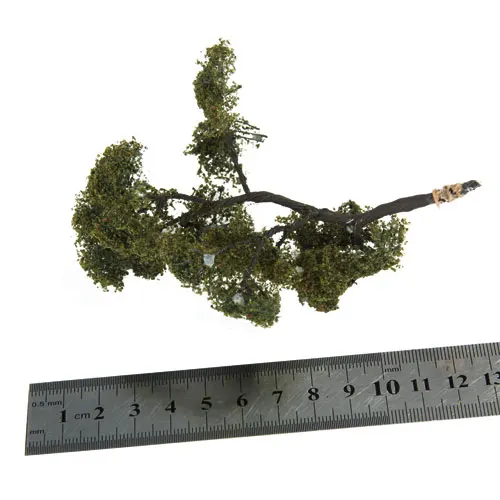 New 4.72 Inch 1/75 Scenery Landscape Model Tree AshTrees Train Scenery Landscape Tree Model Dollhouse Decor Accesories Kids Toy