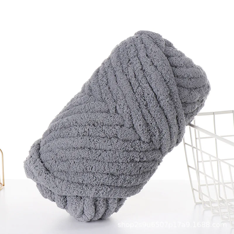 Yarn Craftsman 1NM/1 polyester core spun yarn extra coarse Iceland yarn for hand knitting 250g ball