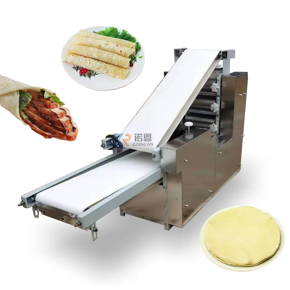 Automatic Industrial 5~50 Cm Flour Tortilla Machine Arabic Pita Bread Pizza Roti Chapati Lebanese Bread Lavash Making Machine