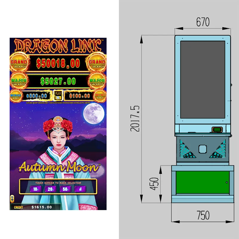 Factory offer 1 Player Dragon Link Aladdin Lamp Game Machine Earn Money Casino Jammer Slot Machines Gambling For Adult