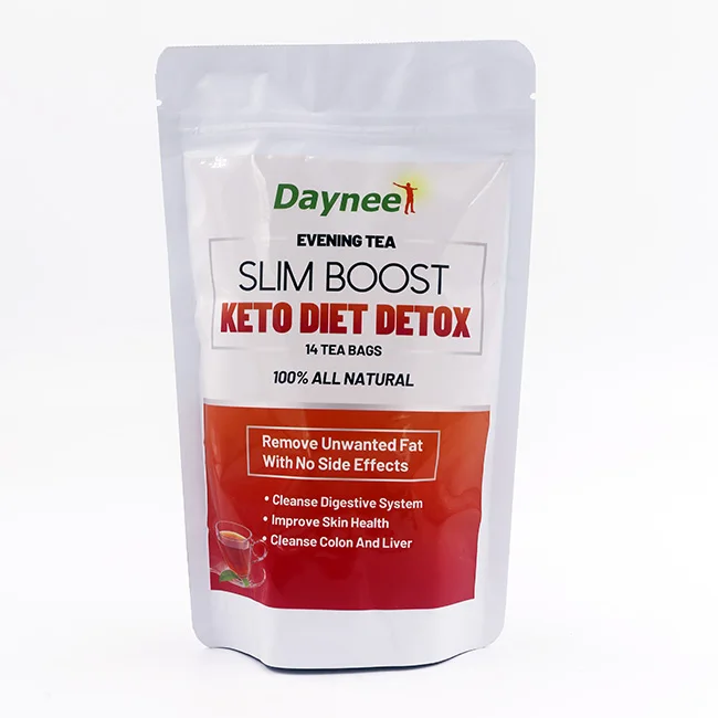 Custom keto weight-loss tea bag Best fast slim Private Label Flat Belly organic herbal Detox keto Tea slim-ming