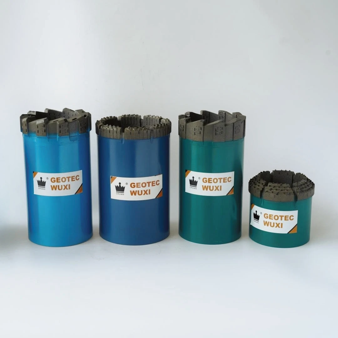 Geotec Wuxi CROWN TSP bit P-200/P-150 Hydraulic AQ BQ NQ HQ PQ TSP Core Drill Bit