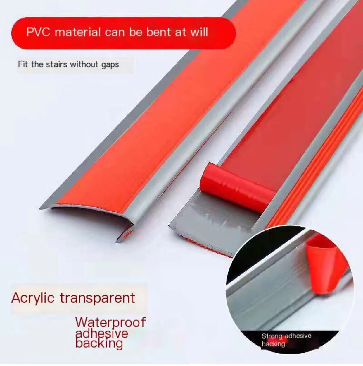 Противоскользящая L-образная Накладка для ступенек лестницы для детского сада