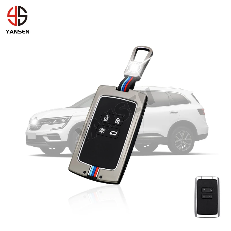Zinc Alloy Car Key Case For Renault Scenic Sandero Espace Clio Captur Kangoo Laguna Kadjar Megane Koleos