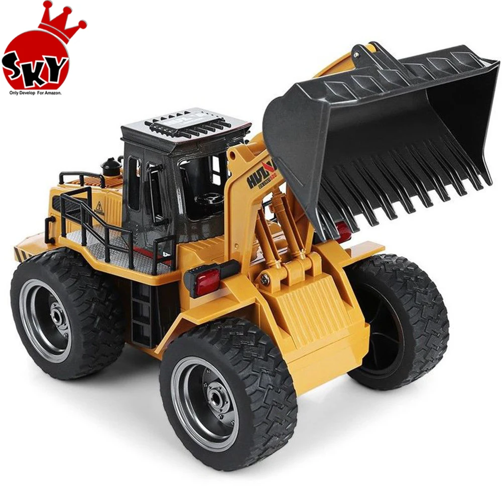 Front Load Toy Crane Container Truck 1/14 2.4G Full Remote Control Excavator Truck Toy