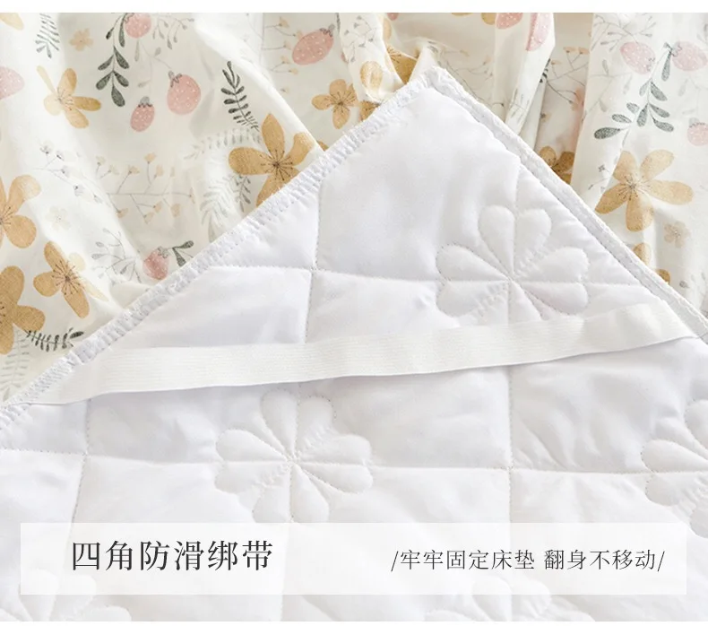 Небольшое хлопковое кружевное покрывало в дворцовом стиле с цветочным рисунком, комплект простыней, стеганое плотное хлопковое покрывало для кровати, юбка для кровати